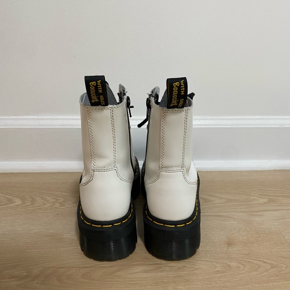Dr. Martens Jadon Platform Boot - White Size 5 - Picture 5 of 8